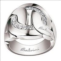 Anello Salvini Donna Cruise in Oro bianco Diamante 20024650-16 - 20024650-16